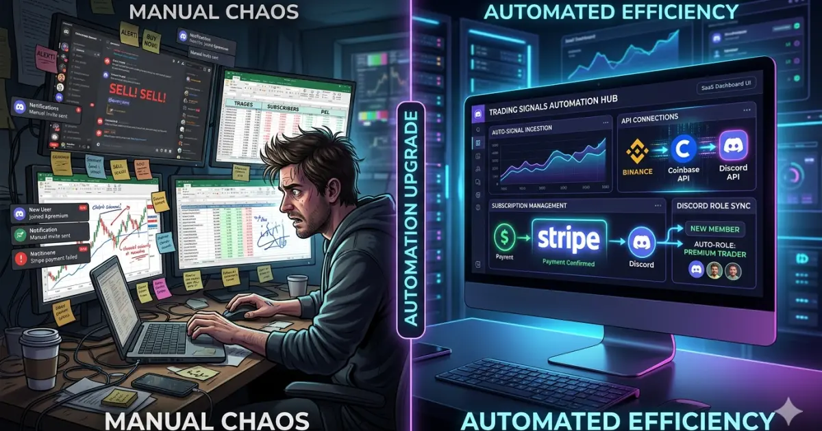 How Discord Trading Signals Were Fully Automated (Case Study)